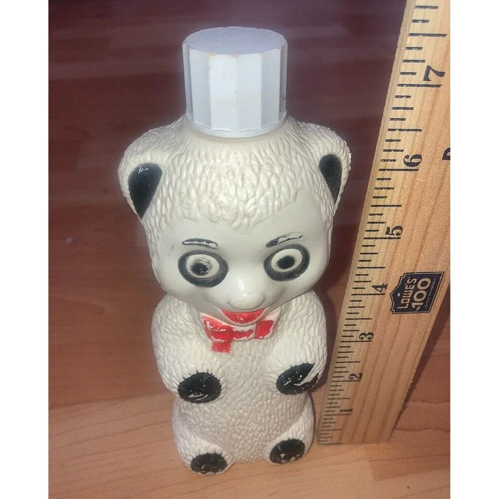 Vintage Tubby Time IMCO Soap Bubble Bath Bottle Bear 1960’s